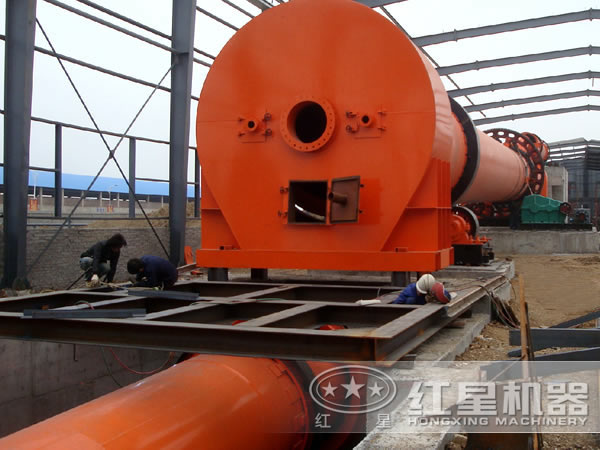 污泥回轉(zhuǎn)窯圖 污泥回轉(zhuǎn)窯圖