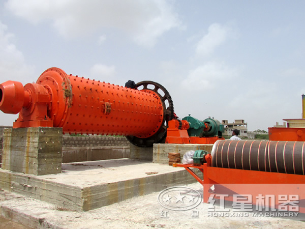 赤鐵礦磁選現(xiàn)場(chǎng)圖