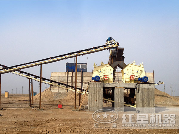 120tph反擊式石料破碎機(jī)生產(chǎn)現(xiàn)場(chǎng) 120tph反擊式石料破碎機(jī)生產(chǎn)現(xiàn)場(chǎng)