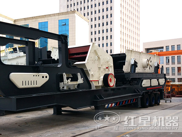 煤矸石移動(dòng)破碎站