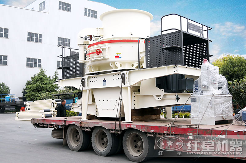 制砂機整裝發(fā)往山東