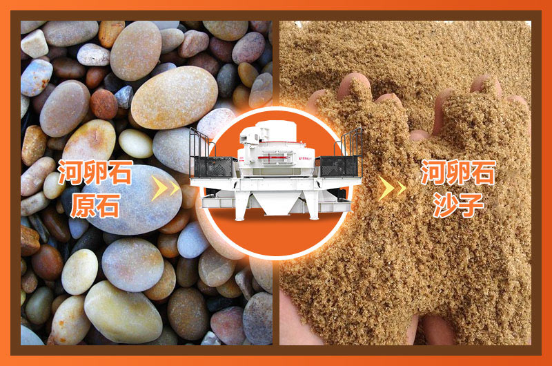 沖擊破加工河卵石 沖擊破加工河卵石