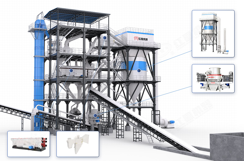 塔樓制砂機內(nèi)部結(jié)構(gòu)細節(jié)圖 塔樓制砂機內(nèi)部結(jié)構(gòu)細節(jié)圖
