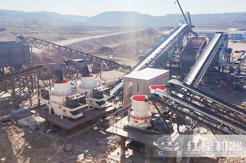 大型精品砂加工生產(chǎn)客戶現(xiàn)場(chǎng)