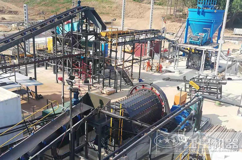 金礦選礦現(xiàn)場(chǎng)