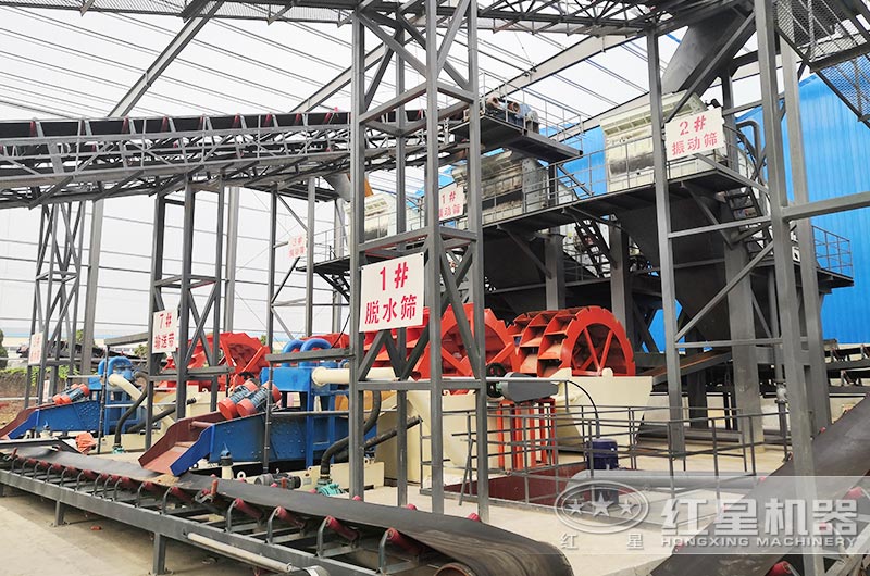 洗沙機作業(yè)現(xiàn)場 洗沙機作業(yè)現(xiàn)場