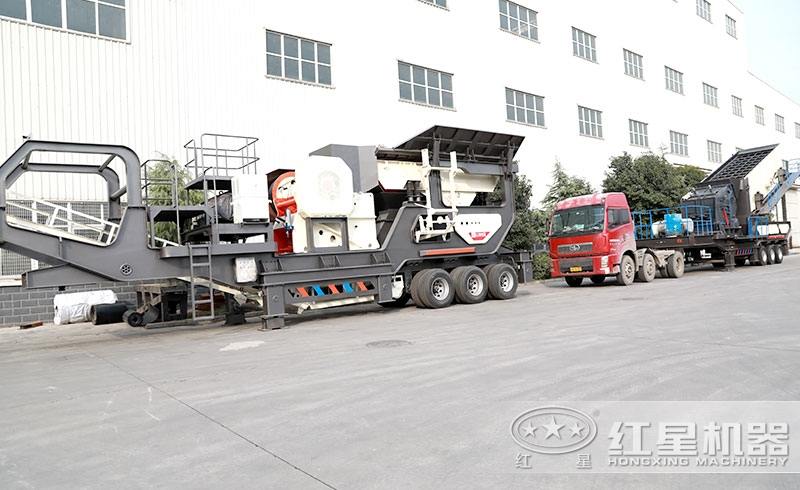 日產(chǎn)1000噸車載式流動碎石機