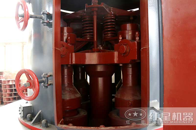 立式磨粉機內部結構實拍圖