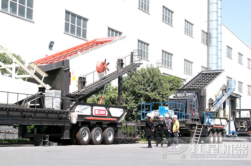 車載式移動振動篩 車載式移動振動篩