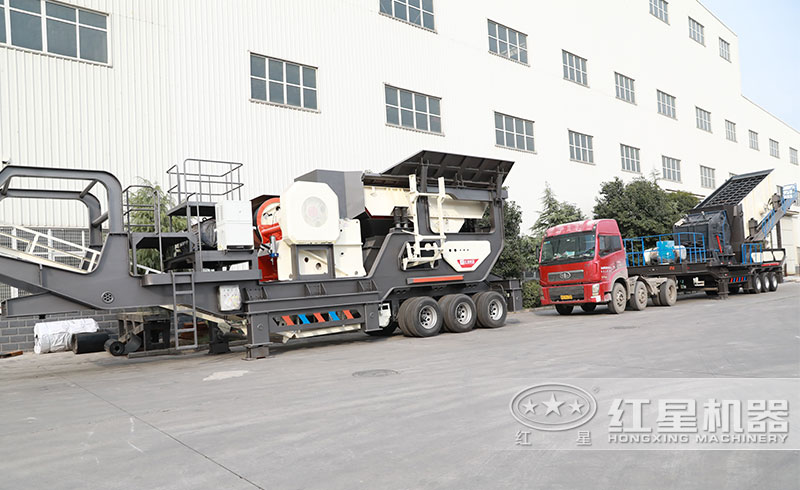 移動式建筑垃圾粉碎機(jī)高清實拍圖