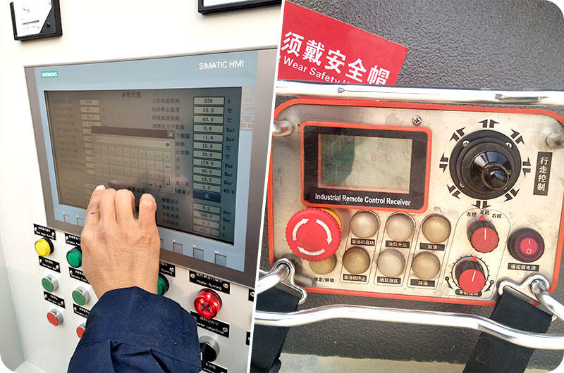 觸摸屏作業(yè)、遙控行走