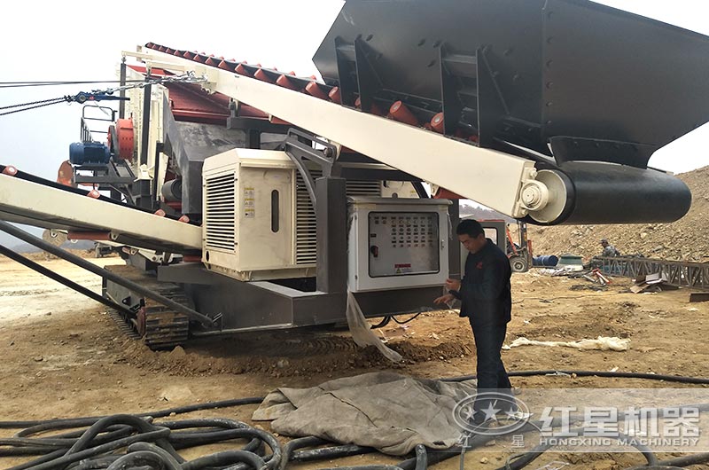 客戶現(xiàn)場正在通電，準(zhǔn)備作業(yè)