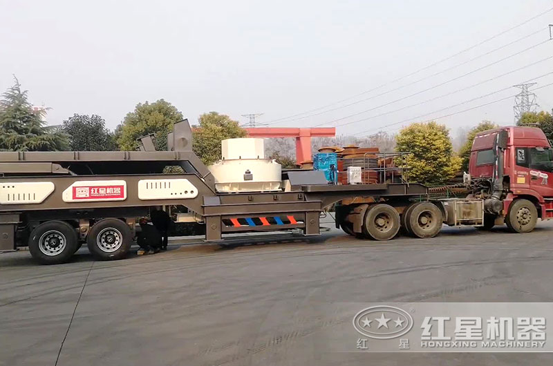 移動式制沙機發(fā)貨