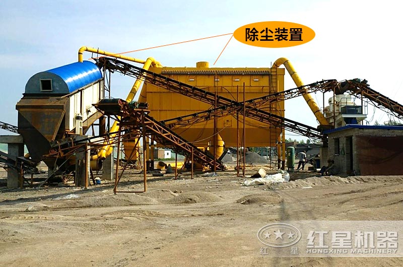 保定客戶制砂現(xiàn)場(chǎng)圖