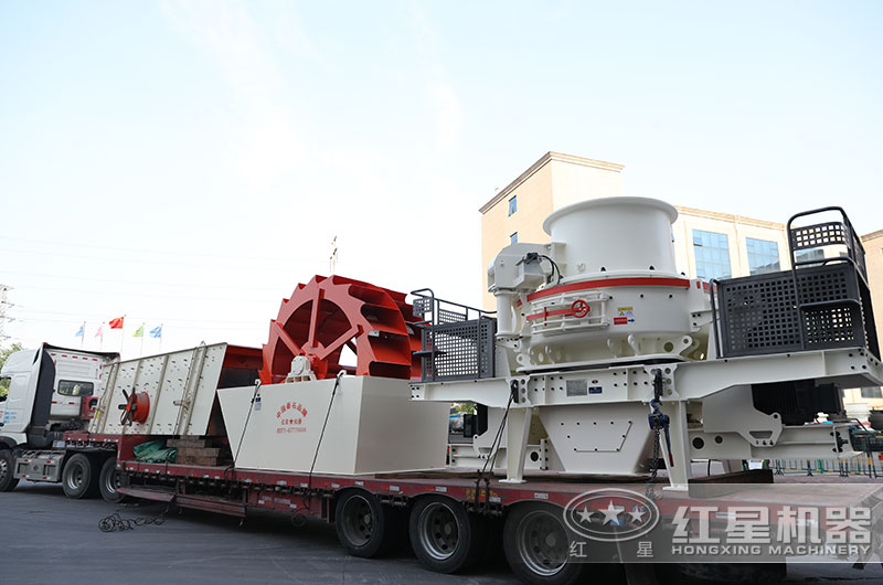 機制砂生產(chǎn)線設備發(fā)往山西