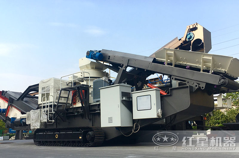 圖3：配置圓錐破，可處理硬石頭