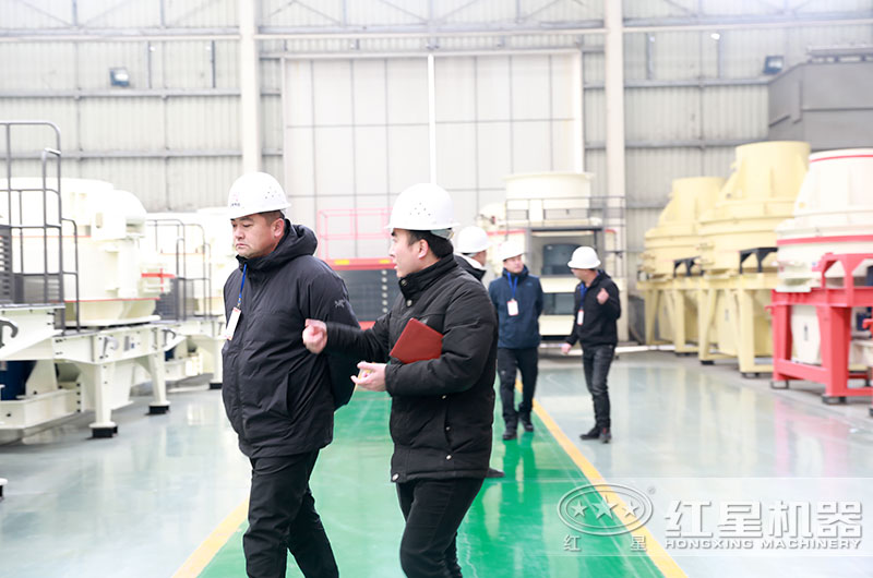 客戶到生產(chǎn)車間實地考察