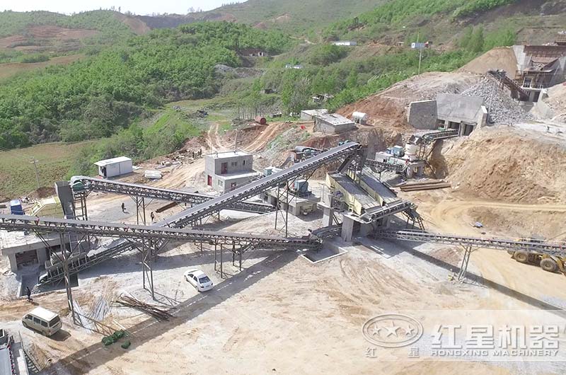 河南客戶石子破碎生產(chǎn)線圖 河南客戶石子破碎生產(chǎn)線圖