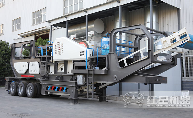 輪胎式移動破碎機圖片 輪胎式移動破碎機圖片