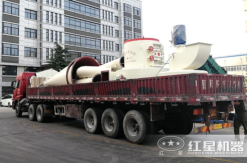 一天產(chǎn)100噸石灰石雷蒙磨粉機發(fā)貨