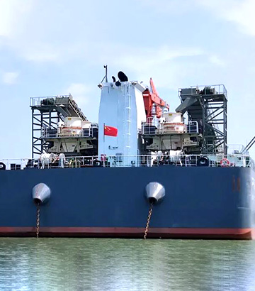 湖南船載制砂廠項目_水上砂石生產(chǎn)線設備配置方案